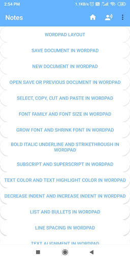 WordPad - Easy To Learn скриншот 7