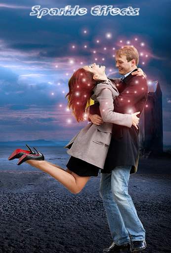 Photo glitter effects sparkle Light editor screenshot 1