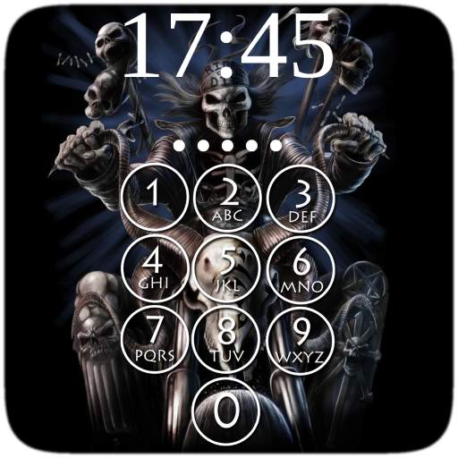 Skeleton Lock Screen 4.0