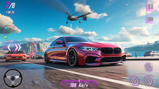 GT Car Stunts Racing Car Games screenshot 3