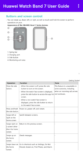 Huawei Watch Band 7 User Guide screenshot 2