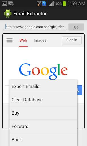 Extract Email Address screenshot 2
