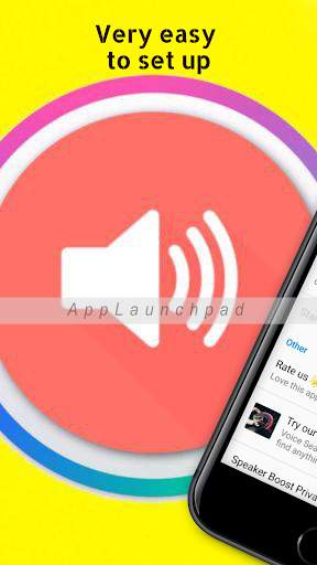 Volume Booster: High Loud Music Sound (100% works) screenshot 2
