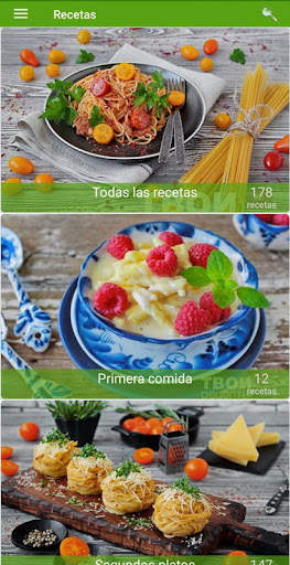 Recetas de espaguetis screenshot 1