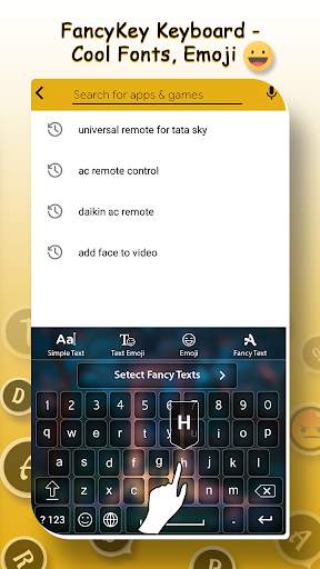 Fancy Fonts & Emoji Keyboard - Cool Fonts Style screenshot 3