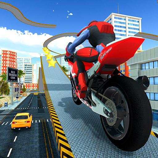 Superheroes Mega Ramp  Bike Racing Game 1.0.3