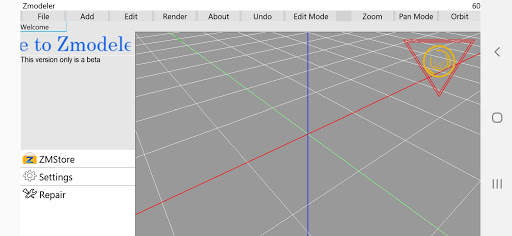 ZModeler for Android screenshot 2