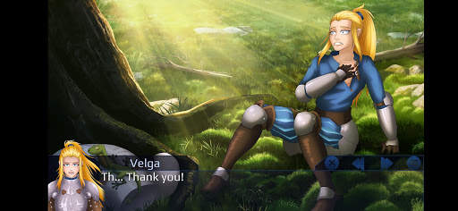 Zeliria Sanctuary. Visual novel Anime Full screenshot 6