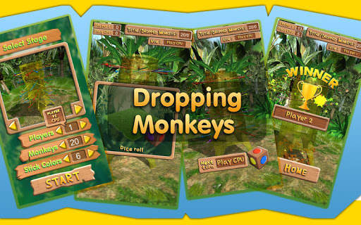 Dropping Monkeys 3D Board Game screenshot 7