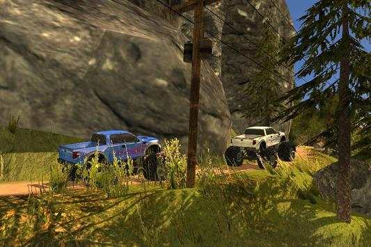 Monster Hill Climb Racing 4x4 screenshot 3