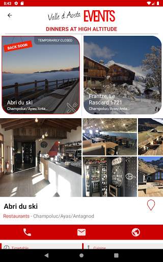 Valle d'Aosta Events screenshot 10