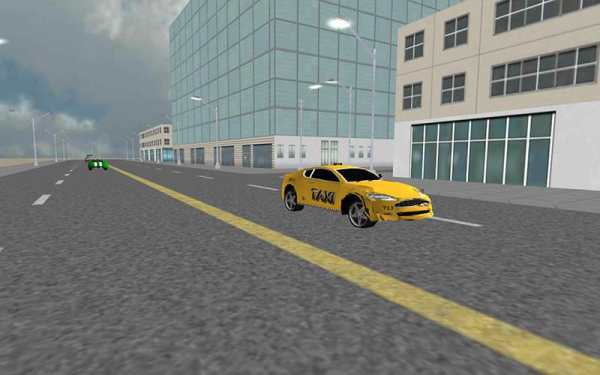 Modern Taxi Driving 3D screenshot 4