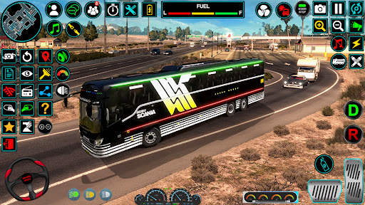 Trener Autobus Kierowca Gry 3d screenshot 1