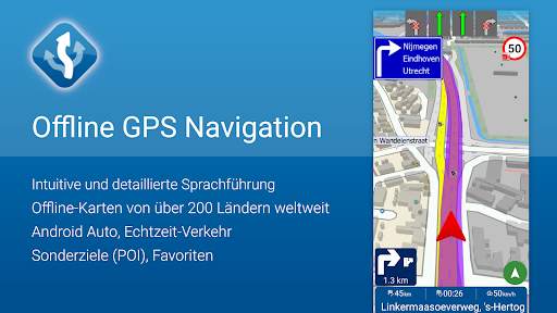 MapFactor Navigator screenshot 1