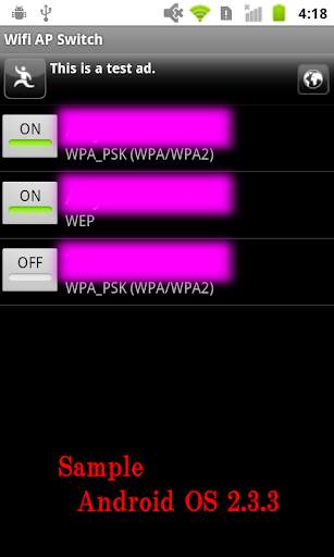 Wifi AP Switch screenshot 1
