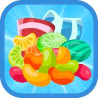 Match Three Puzzle Games. Toy Juice Blast Jam logo