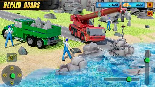 Crane Driving Simulator Game screenshot 24