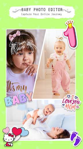 Baby Photo Editor - Baby Milestones,Photo Frames screenshot 5