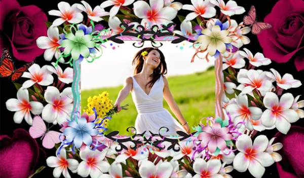 Flower Photo Frame screenshot 4