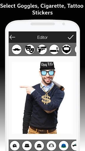 Gangster Photo Editor - Thug, Swag Life Editor screenshot 4