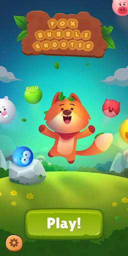 Fox Bubble Shooter - Bubble Game 2 تصوير الشاشة
