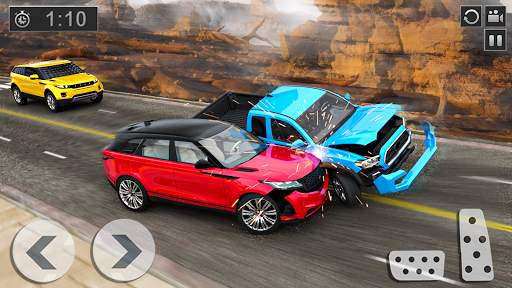 Train vs Prado Racing 3D: Advance Racing Revival screenshot 1