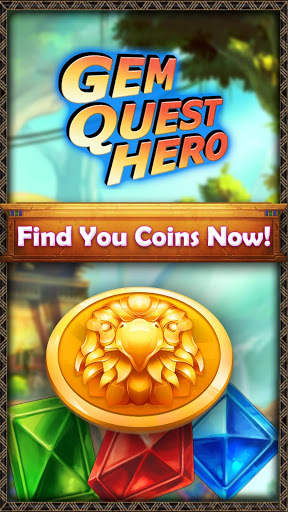 Gem Quest Hero - Jewels Game Quest screenshot 1