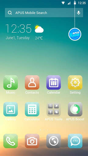 GRIDIT-APUS Launcher theme screenshot 1