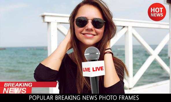 Breaking News Photo Frames 5 تصوير الشاشة