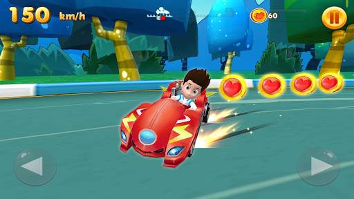Ryder Car Racing – Paw Transforming Pups screenshot 1