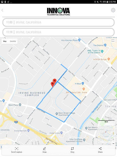 Innova Telematics screenshot 4