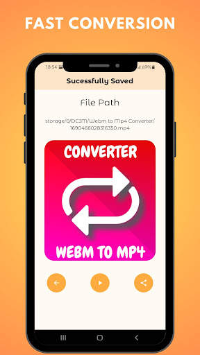 Webm to Mp4 Video Converter screenshot 4