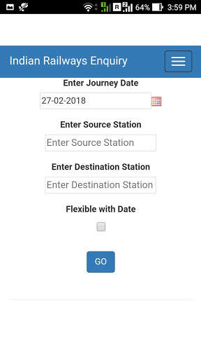 Train Enquiry screenshot 3