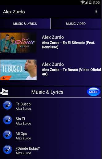 Musica de Alex Zurdo screenshot 1