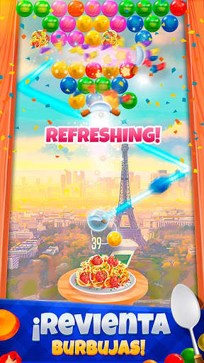 Bubble Chef: Juegos de bolas, burbujas y cocina screenshot 1