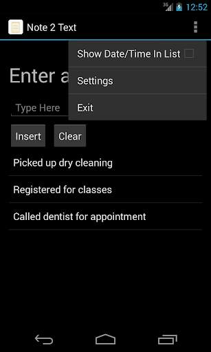 Note 2 Text Free screenshot 2