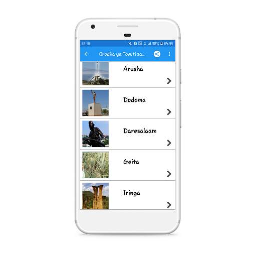Tovuti za Mikoa screenshot 3