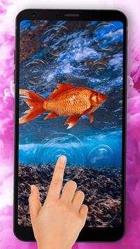 Fish Live Wallpaper: Magic Touch Effect screenshot 4