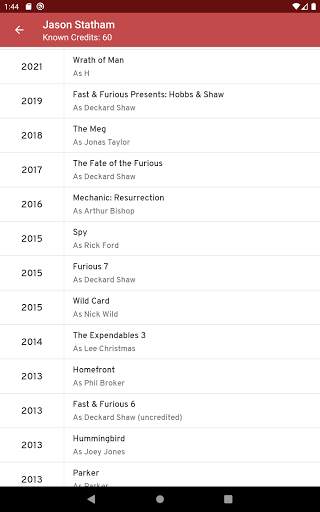 Cinelist: Movies and TV Shows Manager screenshot 11