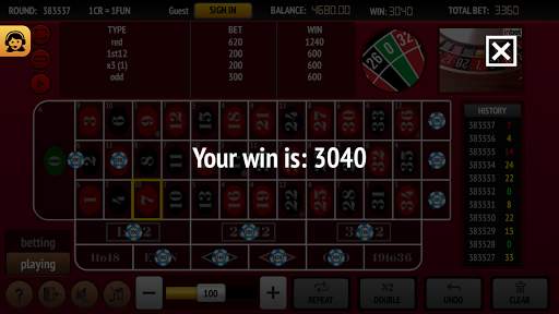 Live Roulette screenshot 4