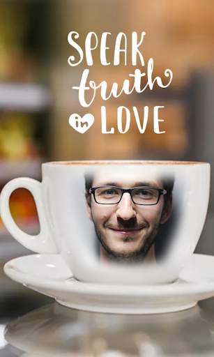 Coffee Cup Photo Frame Good Morning Application 8 تصوير الشاشة