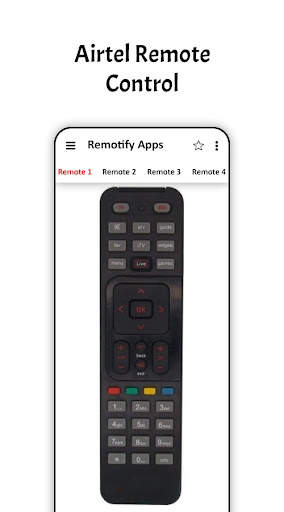 Remote Control For Airtel screenshot 1