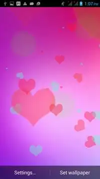 Valentine Live Wallpaper 2016 screenshot 2
