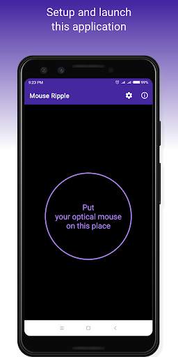 Mouse Ripple: wakes up a computer optical mouse screenshot 1