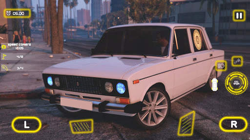 Extreme City Car Drive Simulator: Vaz 2016 screenshot 5