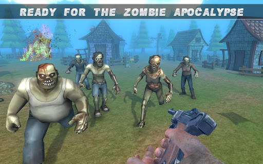 Mati Zombie Sasaran Shooting Games: FPS Sniper Gun screenshot 4