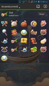 Arcane GO Launcher Theme screenshot 3
