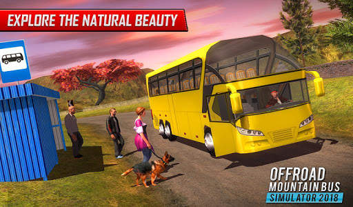 Offroad Tracks Bus Racing: Driving games screenshot 6