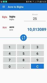 acre to bigha converter screenshot 1