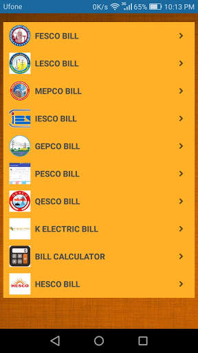 WAPDA ONLINE BILL screenshot 1